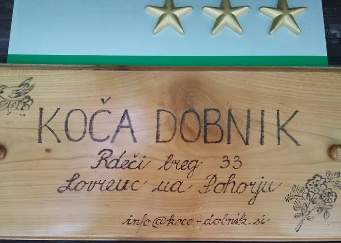 롯지 Pocitniska Hisa Koca Dobnik